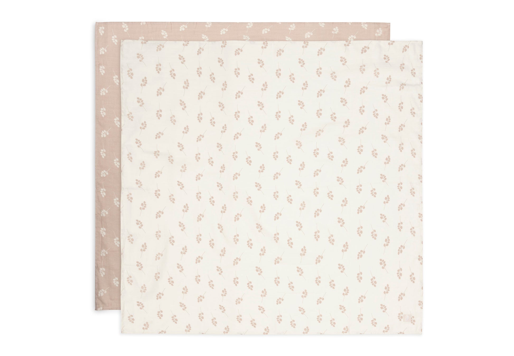 Jollein Jollein - Swaddle Muslin - Twig Wild Rose - 2 pack - Pearls & Swines