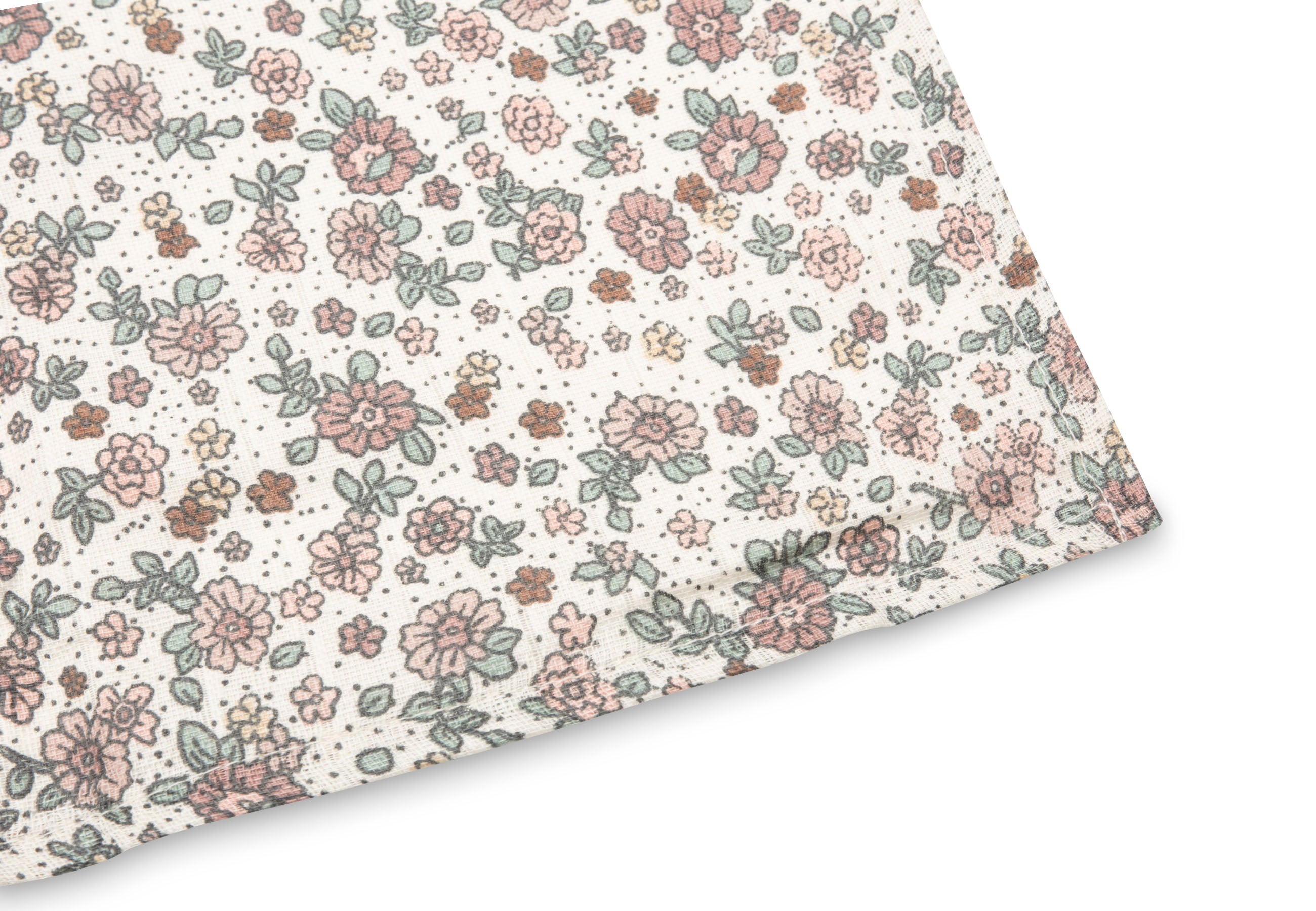 Jollein Jollein Swaddle Muslin 115x115cm Retro Flowers (2pack) - Pearls & Swines