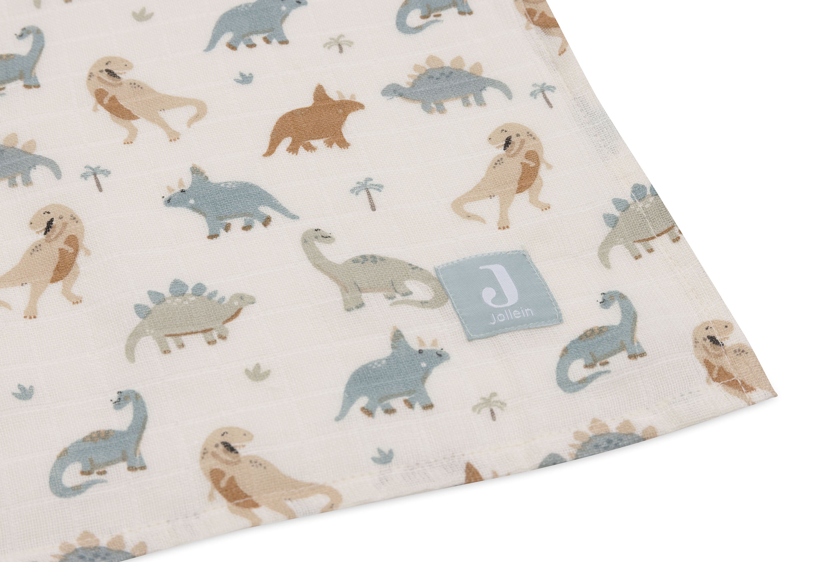 Jollein Jollein Swaddle Muslin 115x115cm - Roarsome - 2 Pack - Pearls & Swines