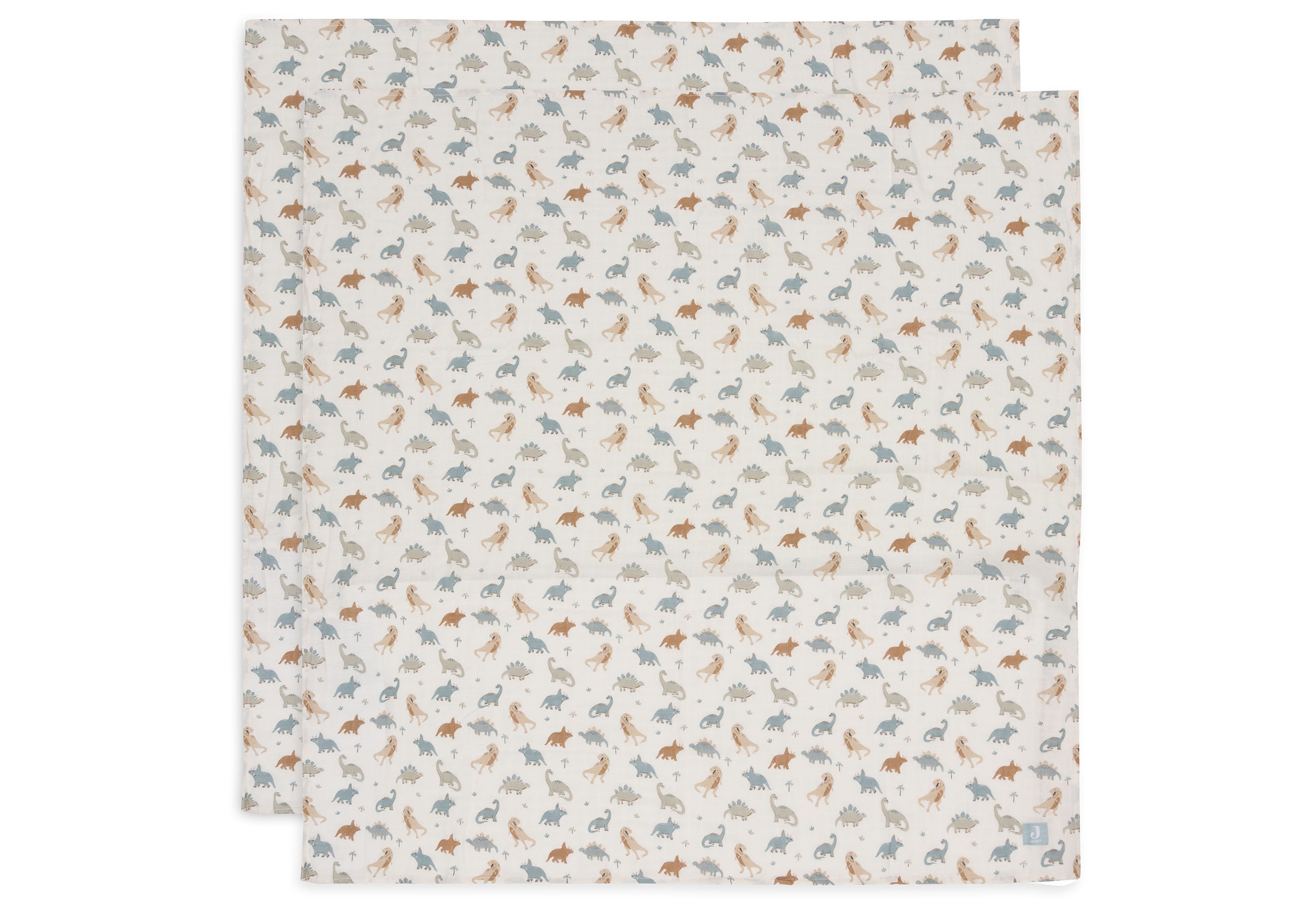 Jollein Jollein Swaddle Muslin 115x115cm - Roarsome - 2 Pack - Pearls & Swines