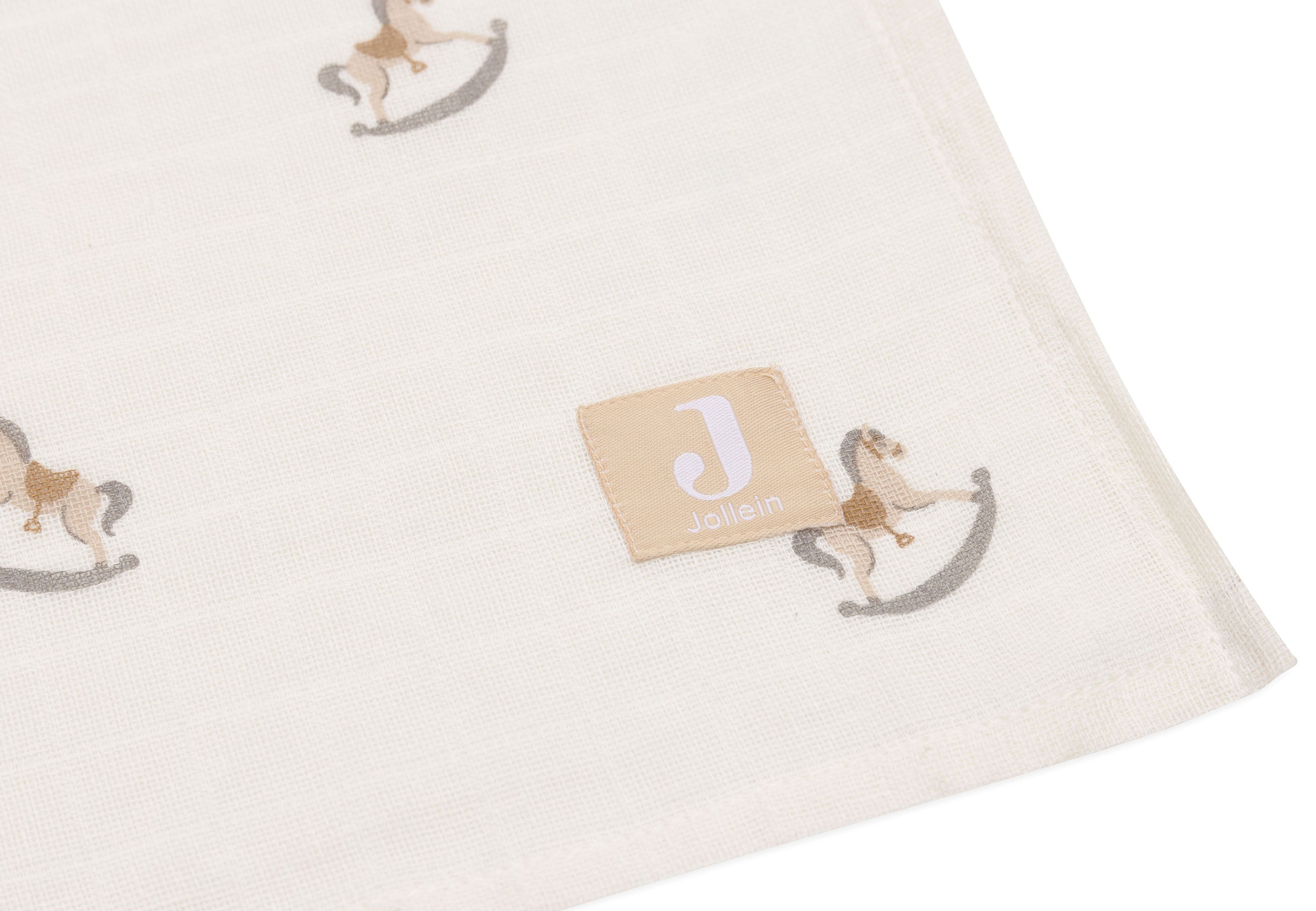 Jollein Jollein Swaddle Muslin 115x115cm - Nostalgic Ride - 2 Pack - Pearls & Swines