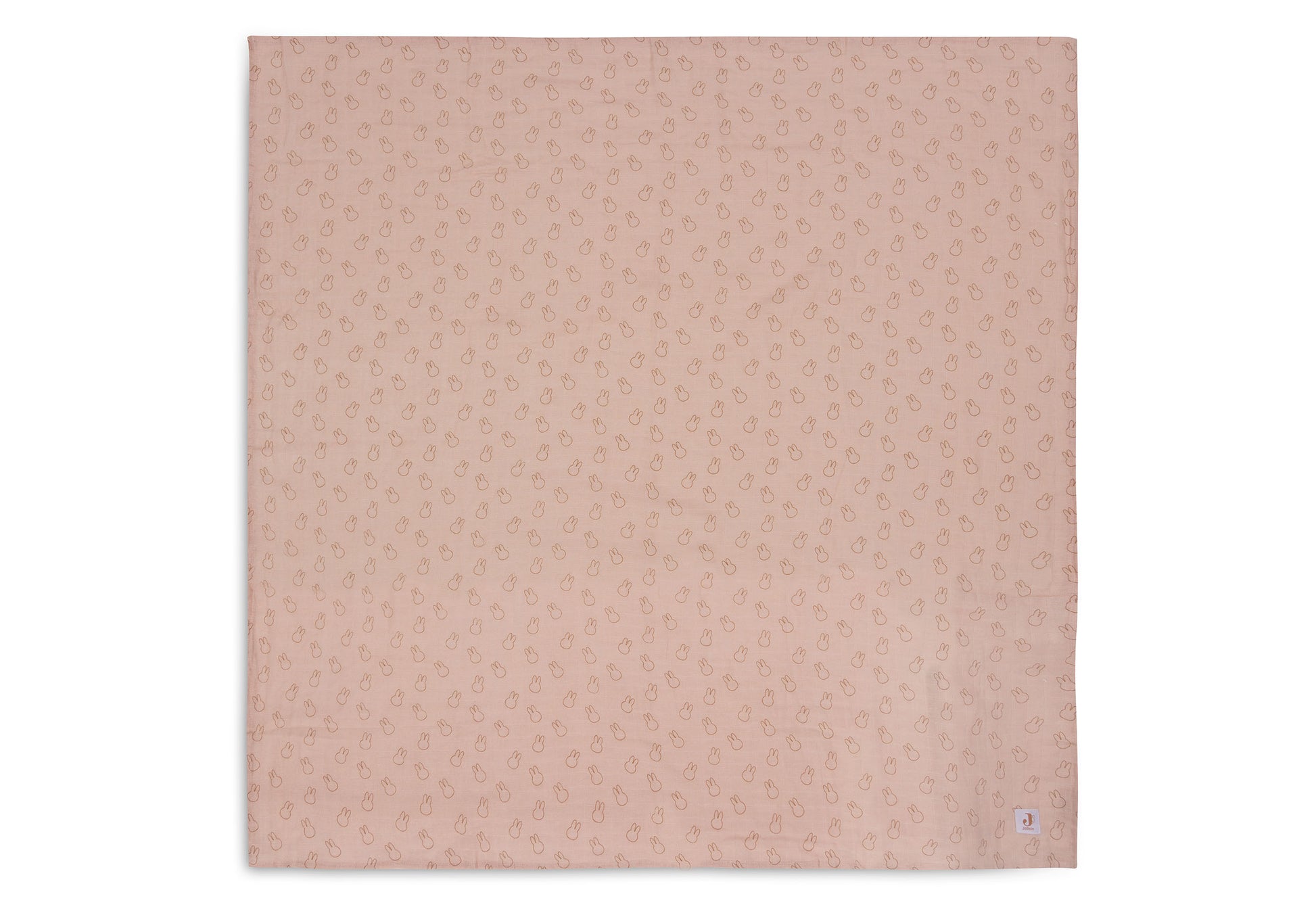 Jollein Jollein - Swaddle Muslin - Miffy Silhouettes - Wild Rose - 2 Pack - Pearls & Swines