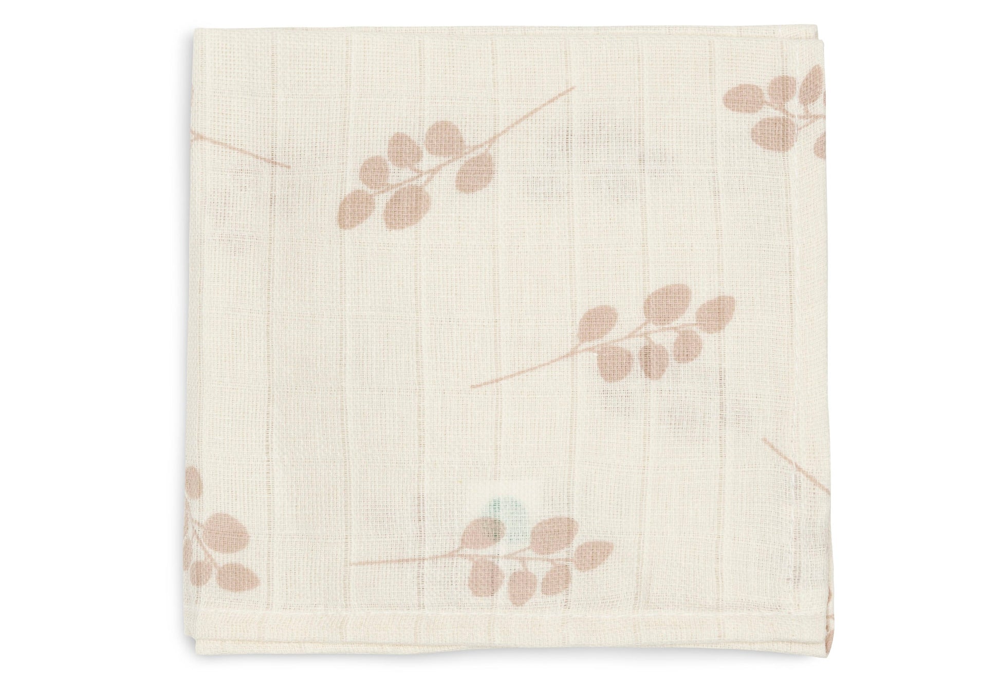 Jollein Jollein - Mouth Cloth Muslin - Twig Wild Rose - 3 Pack - Pearls & Swines