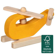 Goki - Wooden Helicopter