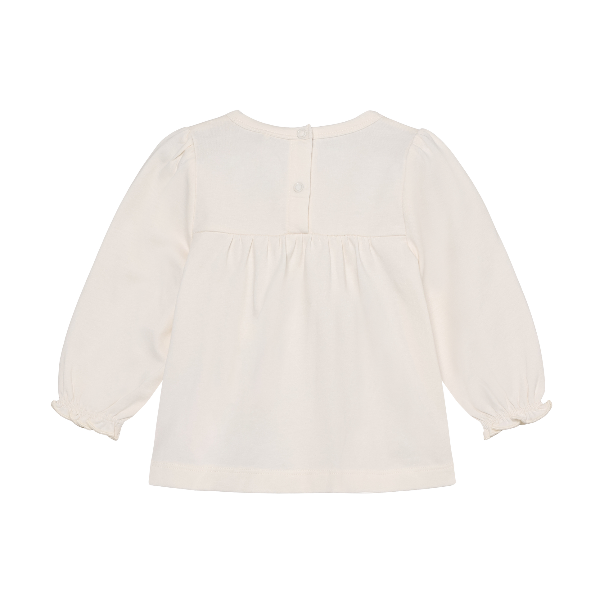 Enfant Enfant - Newborn Tunic SS Embroidery - Eggnog - Pearls & Swines