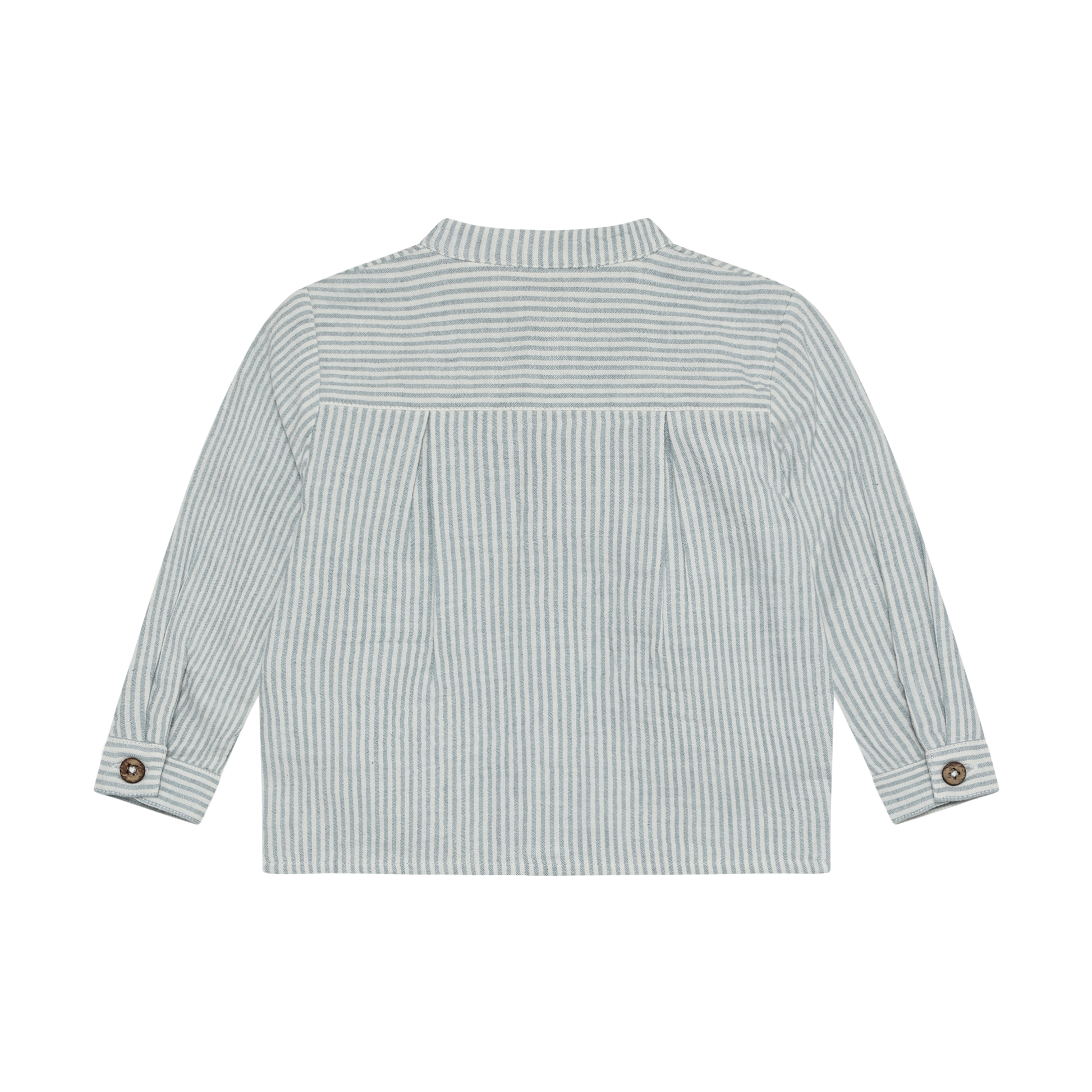 Enfant Enfant - Shirt LS Muslin Stripe - Citadel - Pearls & Swines