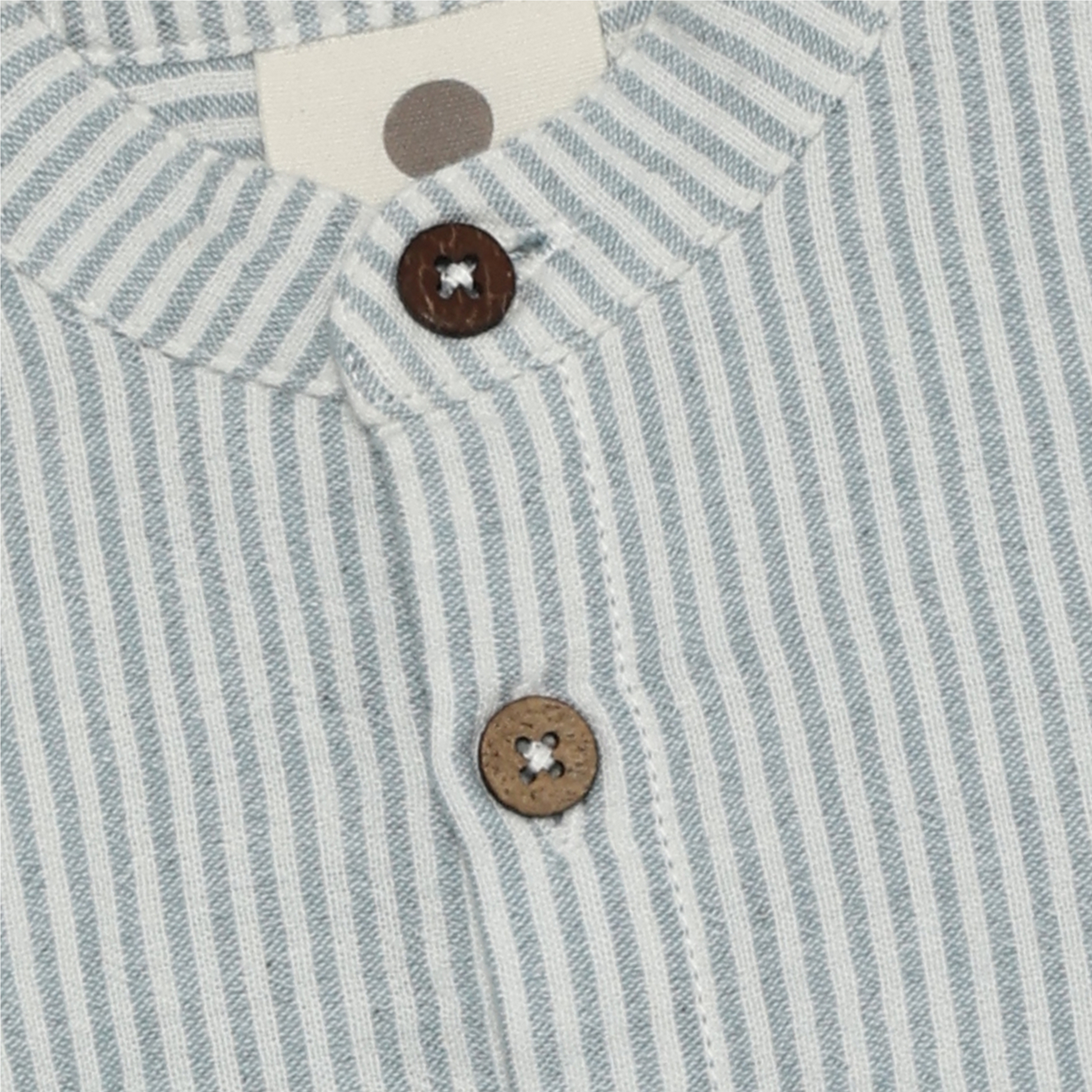 Enfant Enfant - Shirt LS Muslin Stripe - Citadel - Pearls & Swines