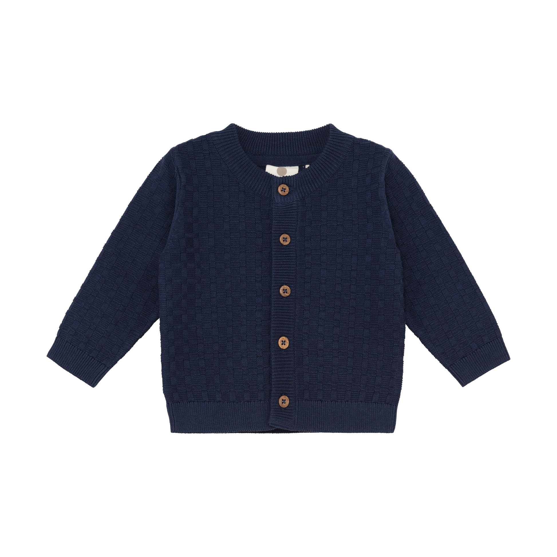 Enfant Enfant - Knit Cardigan - Medieval Blue - Pearls & Swines