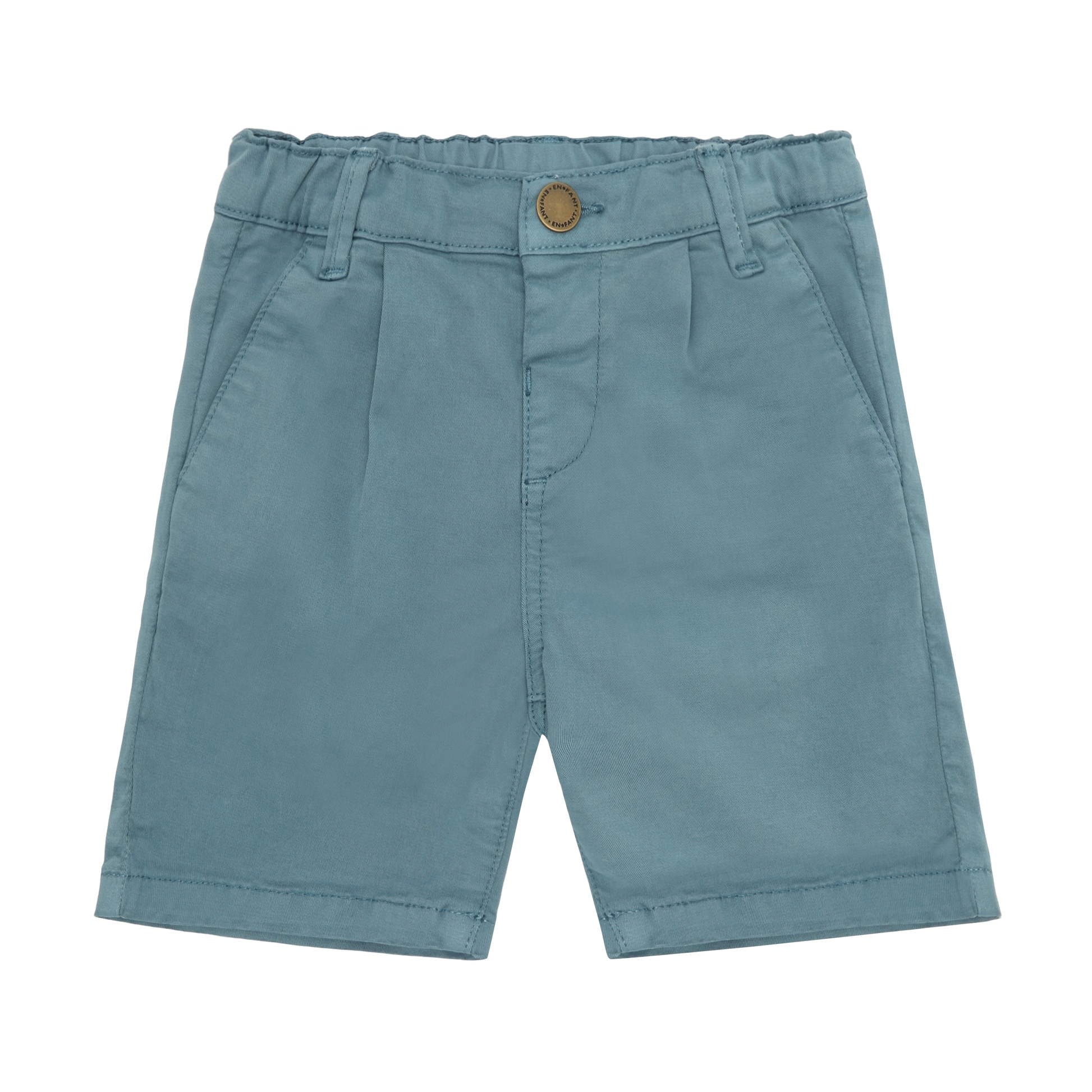 Enfant Enfant - Newborn Shorts Woven - Citadel - Pearls & Swines