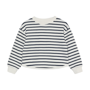 Enfant Enfant - Sweatshirt Stripe - Medieval Blue - Pearls & Swines