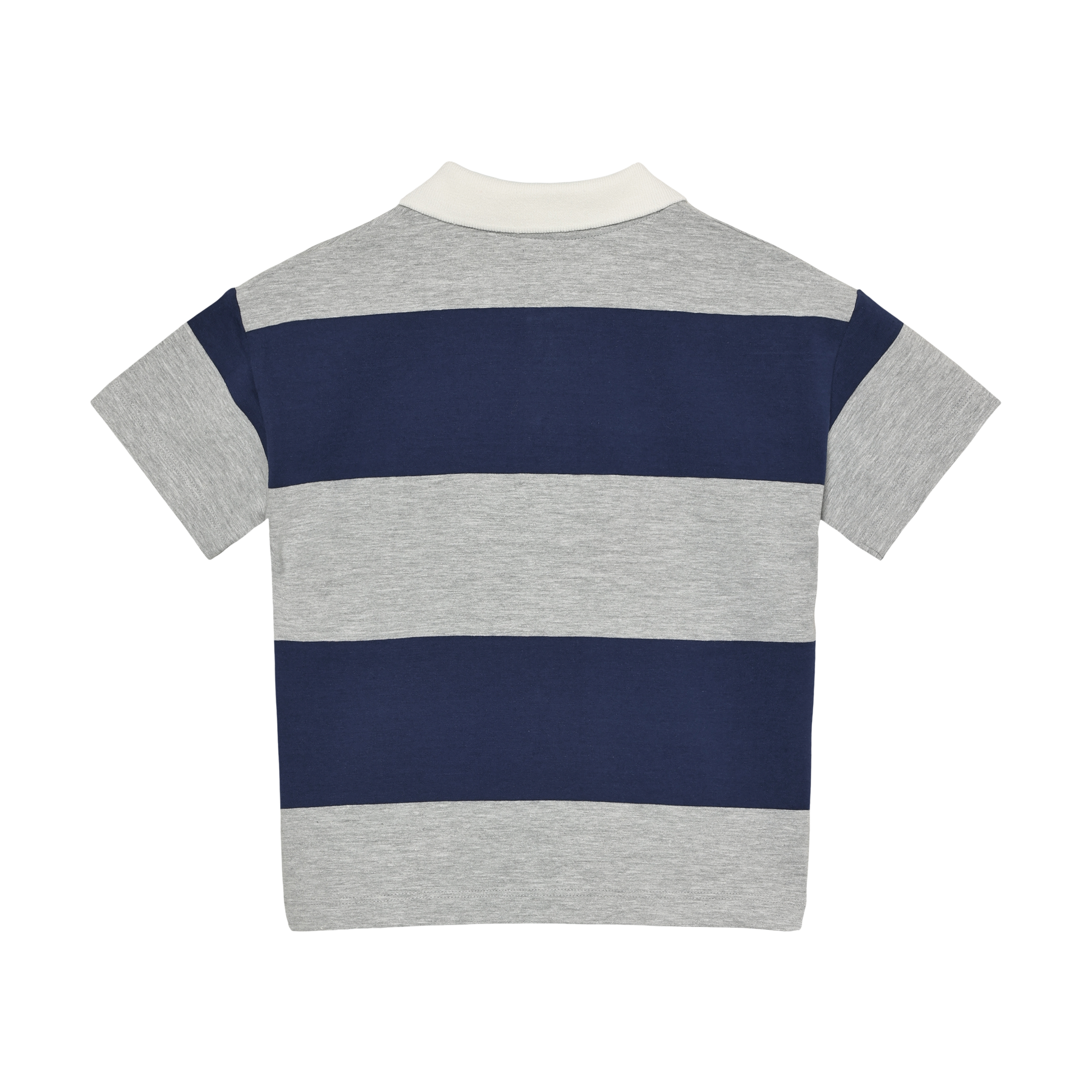 Enfant Enfant - T-shirt SS Polo - Light Grey Melange - Pearls & Swines