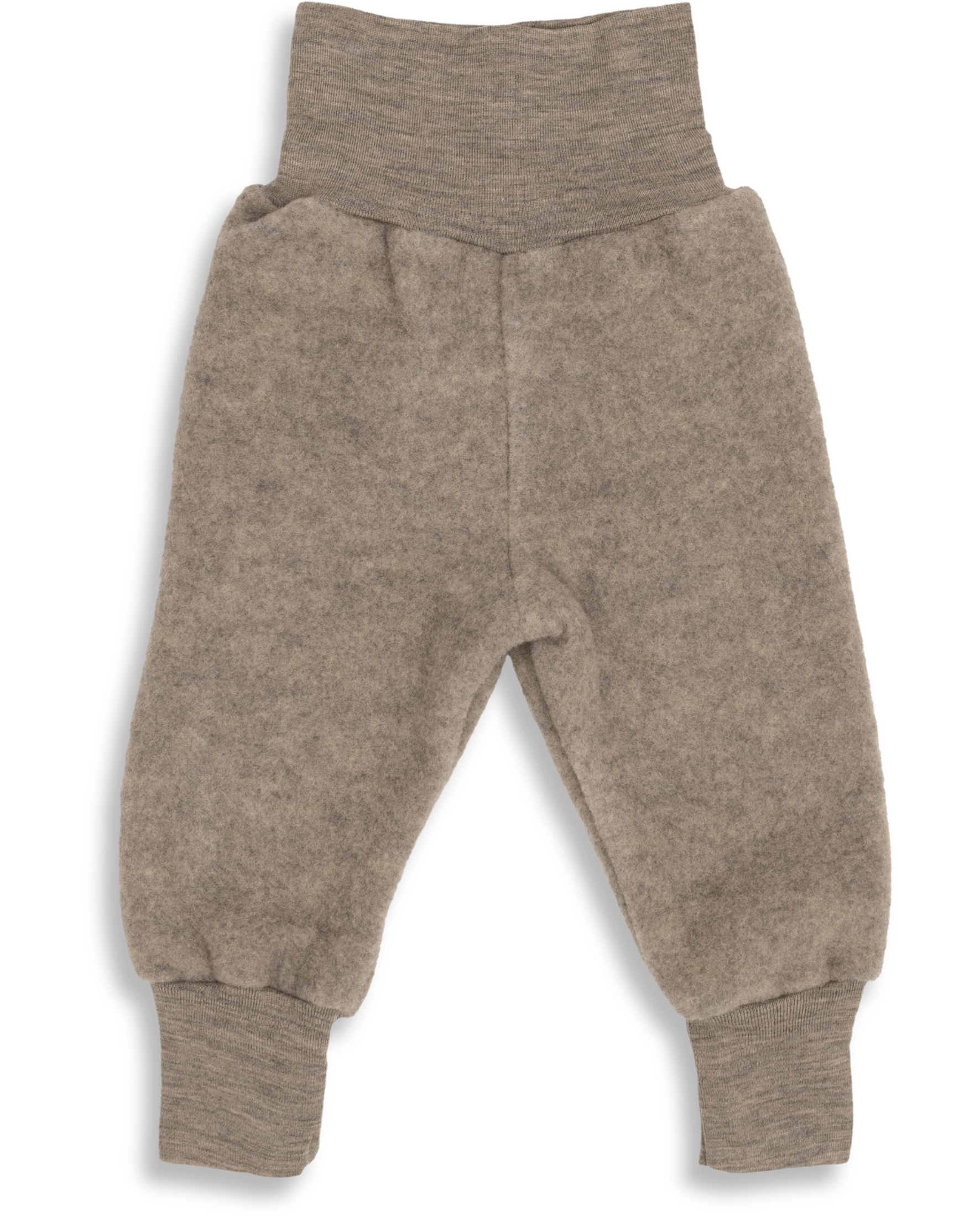Engel Natur Engel Natur - Wool Pants - Walnut mélange - Pearls & Swines