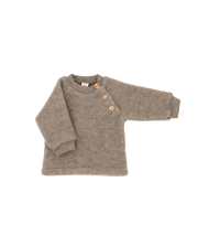 Engel Natur Engel Natur - Raglan Sweater - Walnut mélange - Pearls & Swines