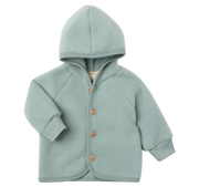 Engel Natur - Wool Jacket - Mountain Blue Melange