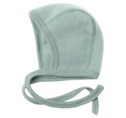 Engel Natur - Wool Bonnet - Mountain Blue Mélange