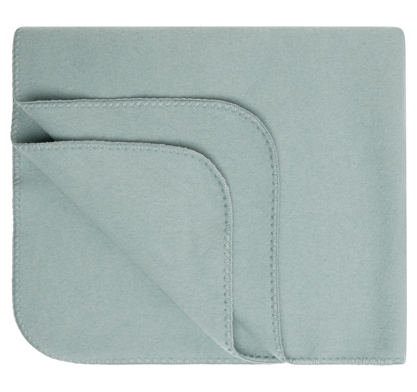 Engel Natur Engel Natur - Baby Blanket - Mountain Blue Melange - Pearls & Swines