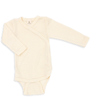 Engel Natur Engel Natur - Baby Body GOTS - Long sleeved - Natural - Pearls & Swines