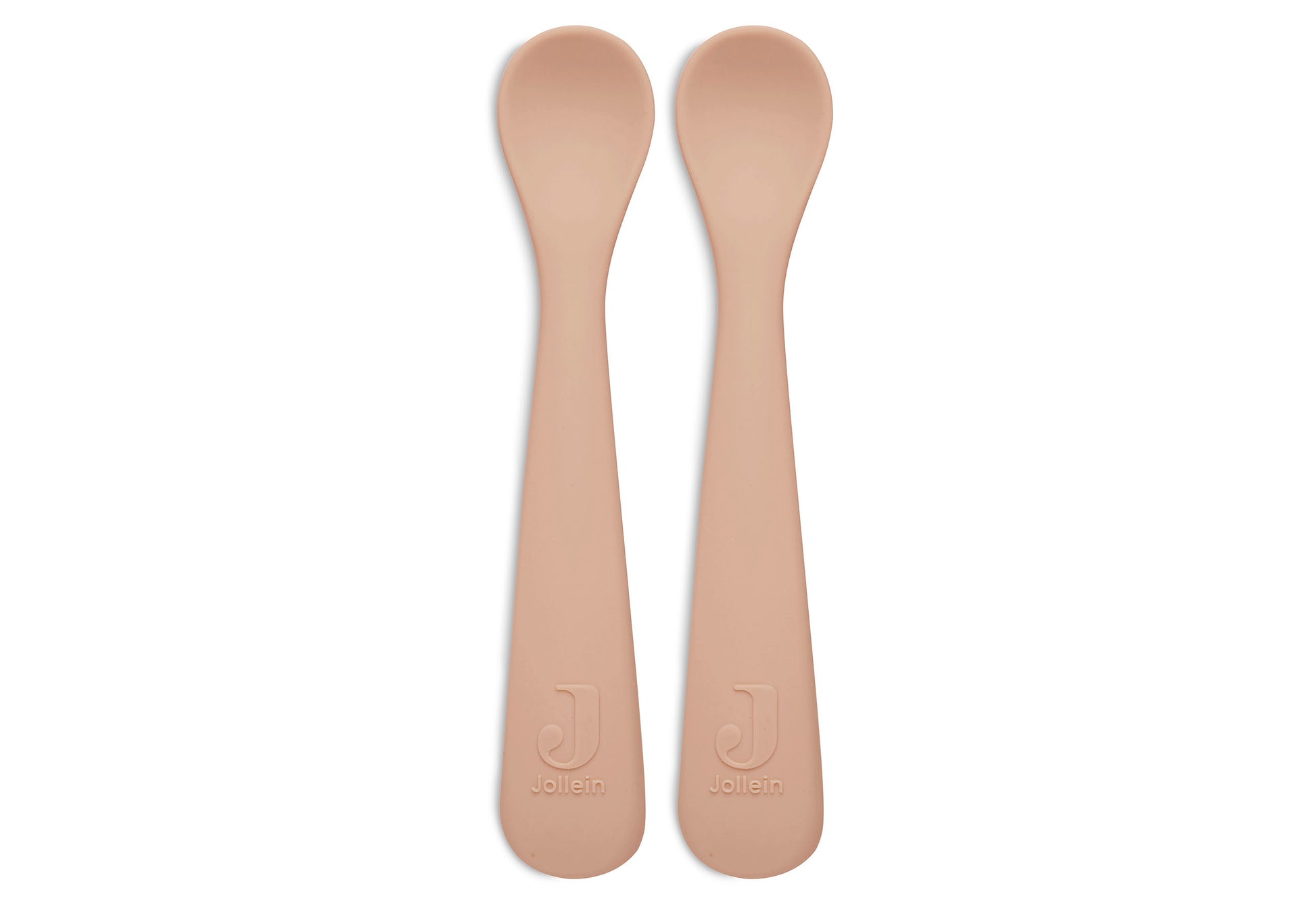 Jollein Jollein - Spoon Silicone - Pale Pink (2 Pack) - Pearls & Swines