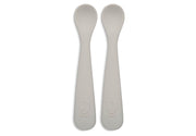 Jollein Jollein - Spoon Silicone - Nougat (2 Pack) - Pearls & Swines