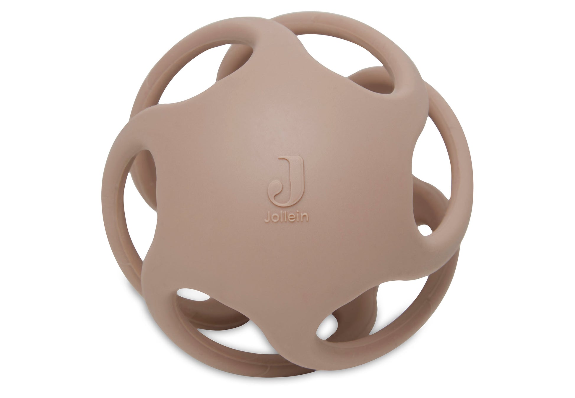 Jollein Jollein - Teething Ball Silicone - Biscuit - Pearls & Swines