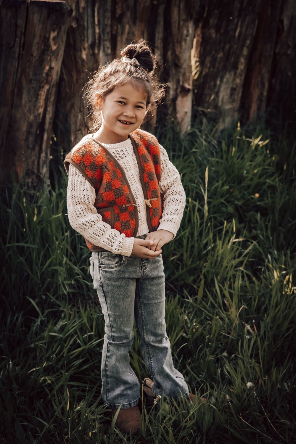 Alwero Alwero - Body Warmer Alpen Junior - Light - Pearls & Swines