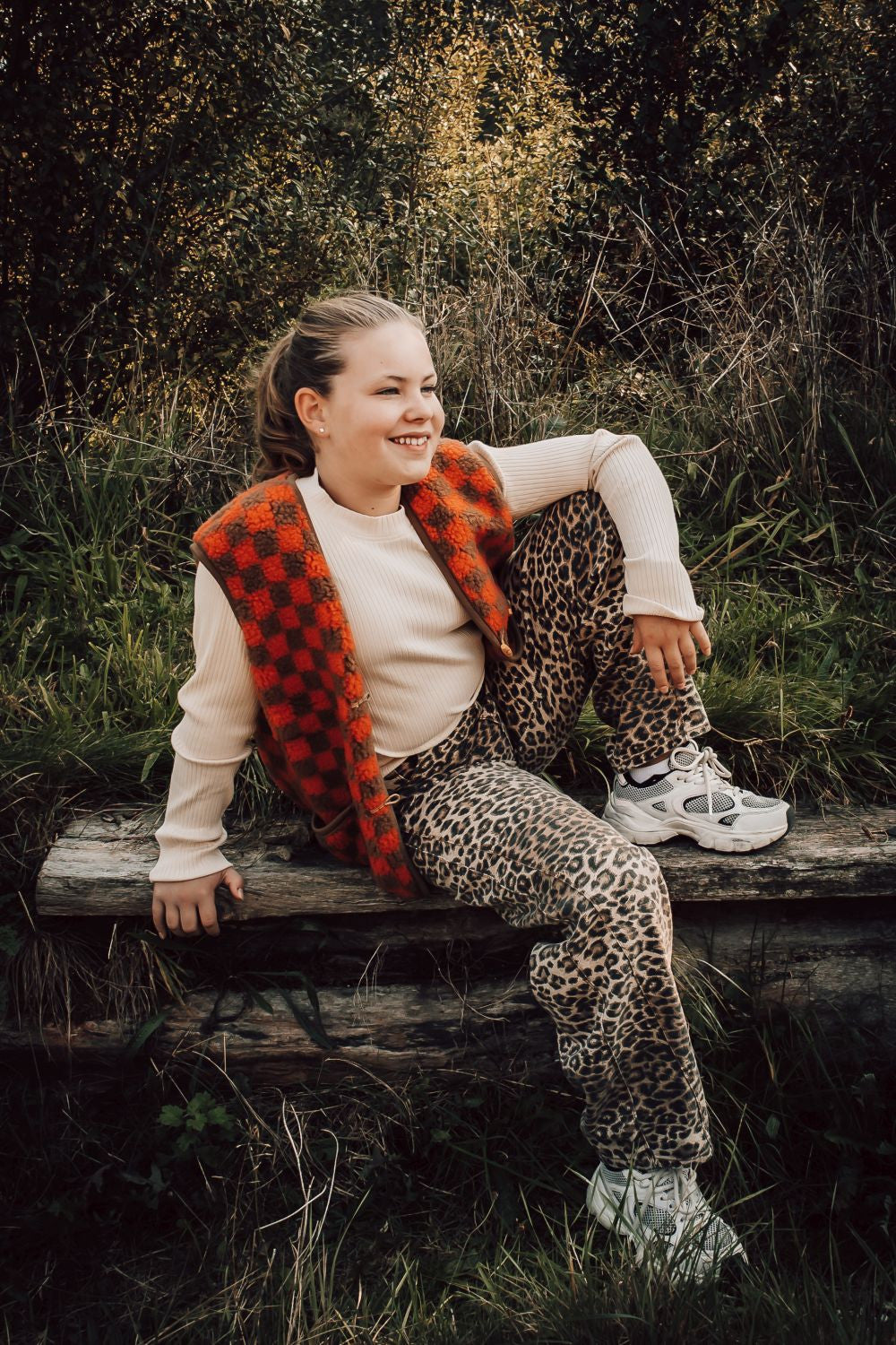 Alwero Alwero - Body Warmer Alpen Junior - Light - Pearls & Swines