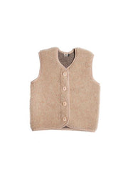 Alwero Alwero - Vest Po Junior - Sand Brown - Pearls & Swines