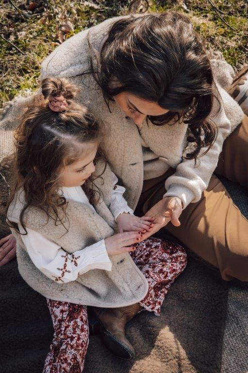 Alwero Alwero - Vest Po Junior - Sand Brown - Pearls & Swines