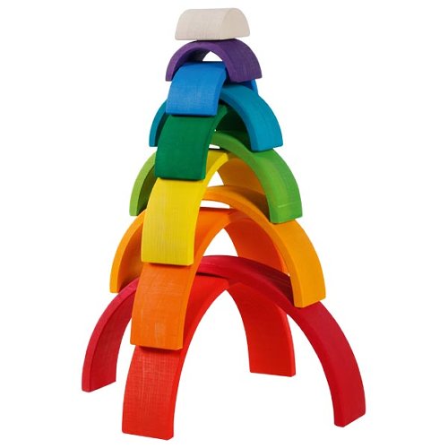 Goki - Wooden Rainbow - Big