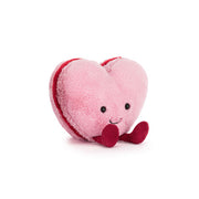 Jellycat Jellycat - Amuseables - Colette Heart Macaron Pink - Pearls & Swines