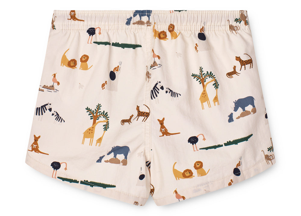 Liewood Liewood Aiden Board Shorts - All Together/Sandy - Pearls & Swines
