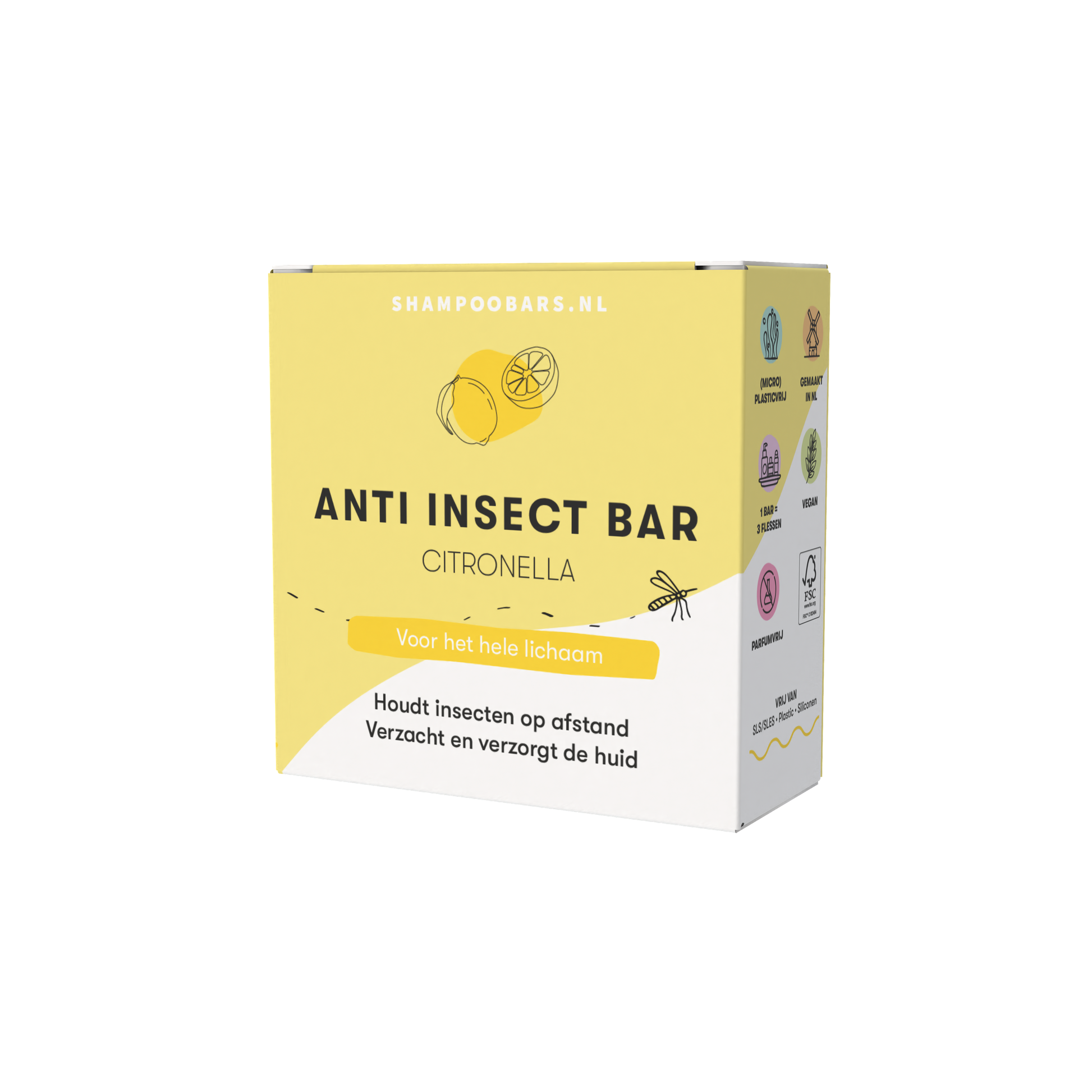 Shampoobars Shampoobars - Anti insect bar - Citronella - Pearls & Swines