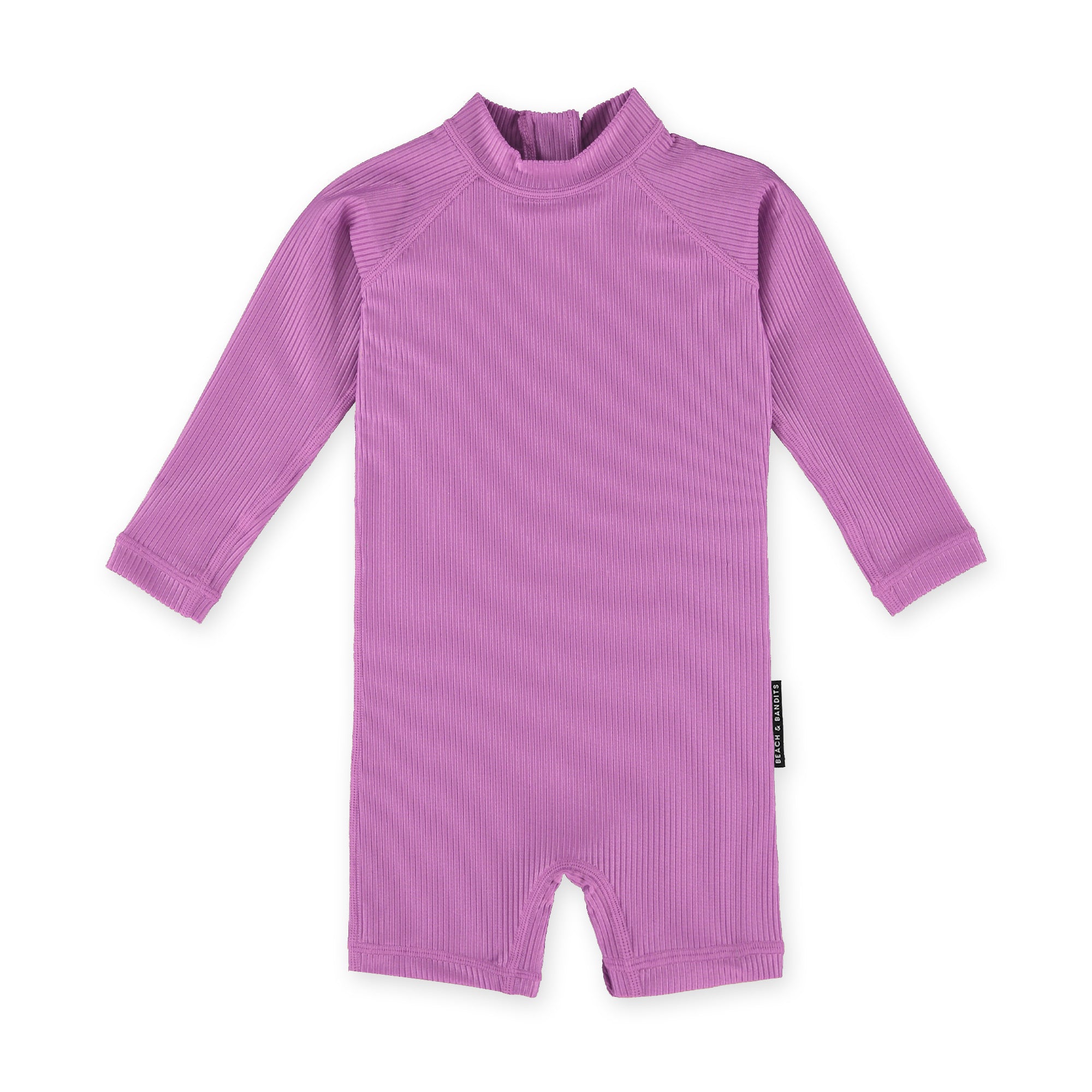 Beach & Bandits Collection Sale - Beach & Bandits - Orchid Ribbed - Baby Suit - Pearls & Swines