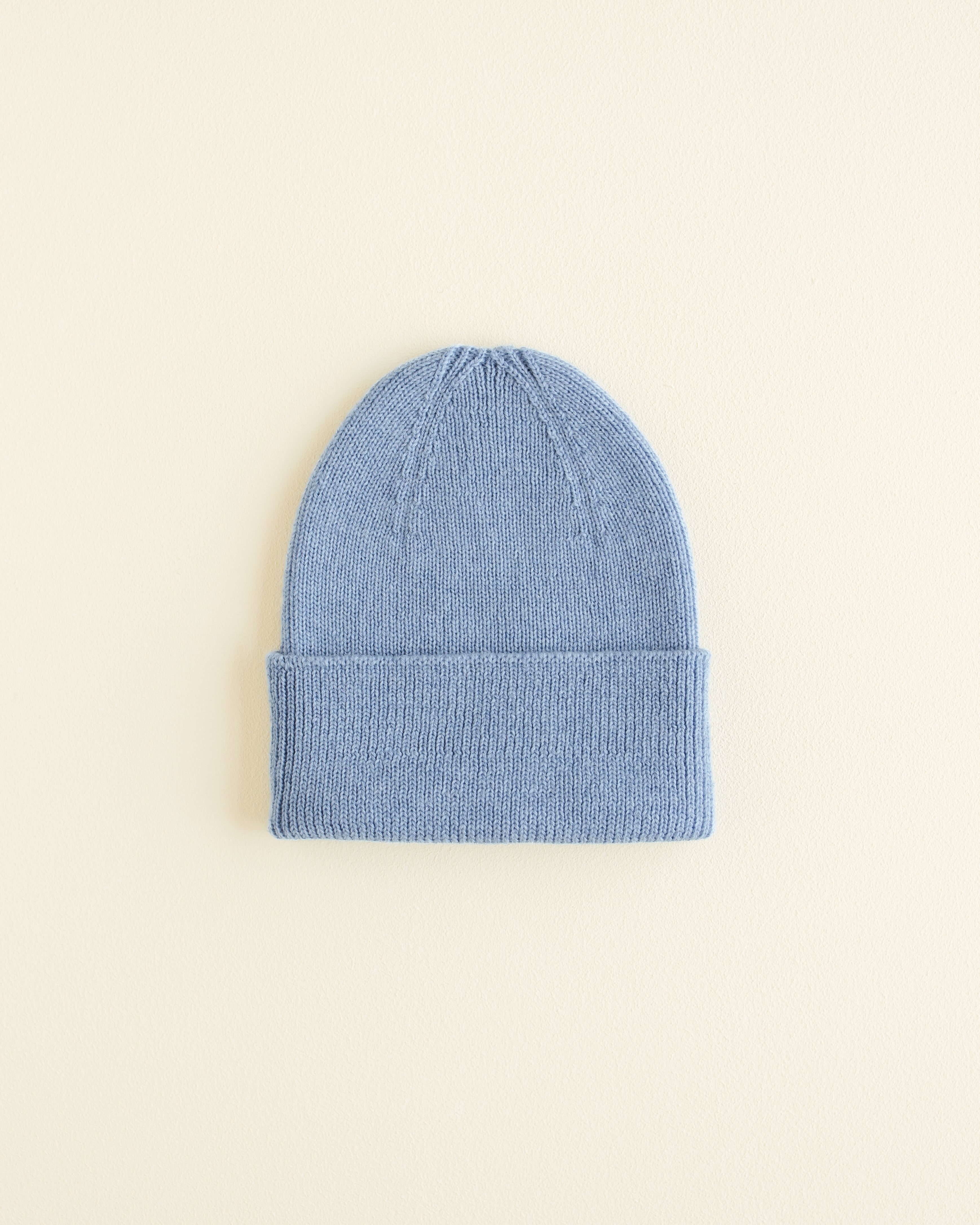 Hvid Hvid - Beanie Fonzie Newborn - Light Blue - Pearls & Swines