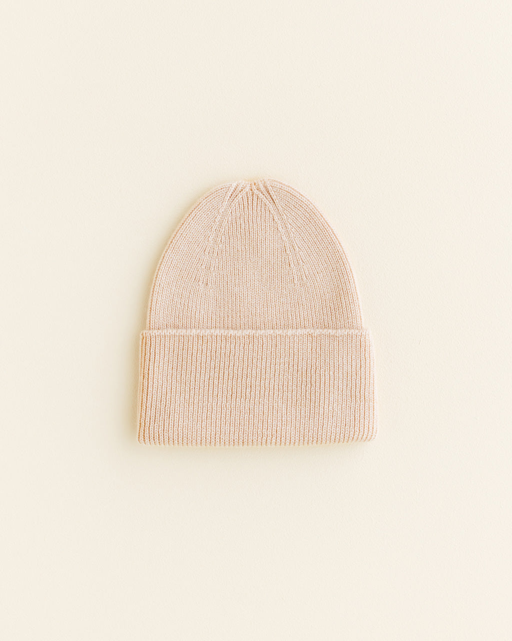 Hvid Hvid - Beanie Fonzie Newborn - Oat - Pearls & Swines