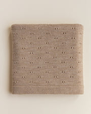 Hvid Hvid - Blanket Bibi - Sand - Pearls & Swines
