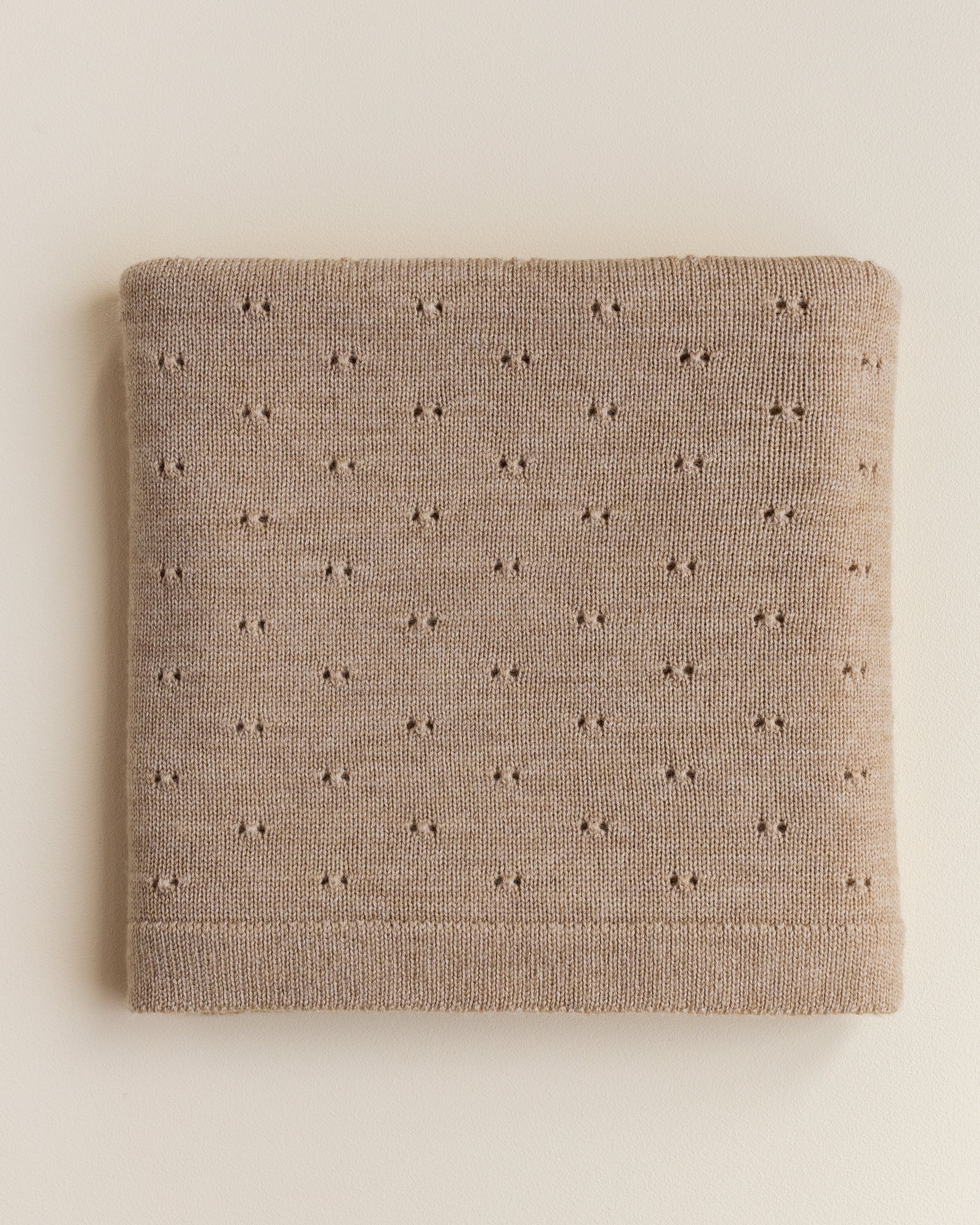 Hvid Hvid - Blanket Bibi - Sand - Pearls & Swines