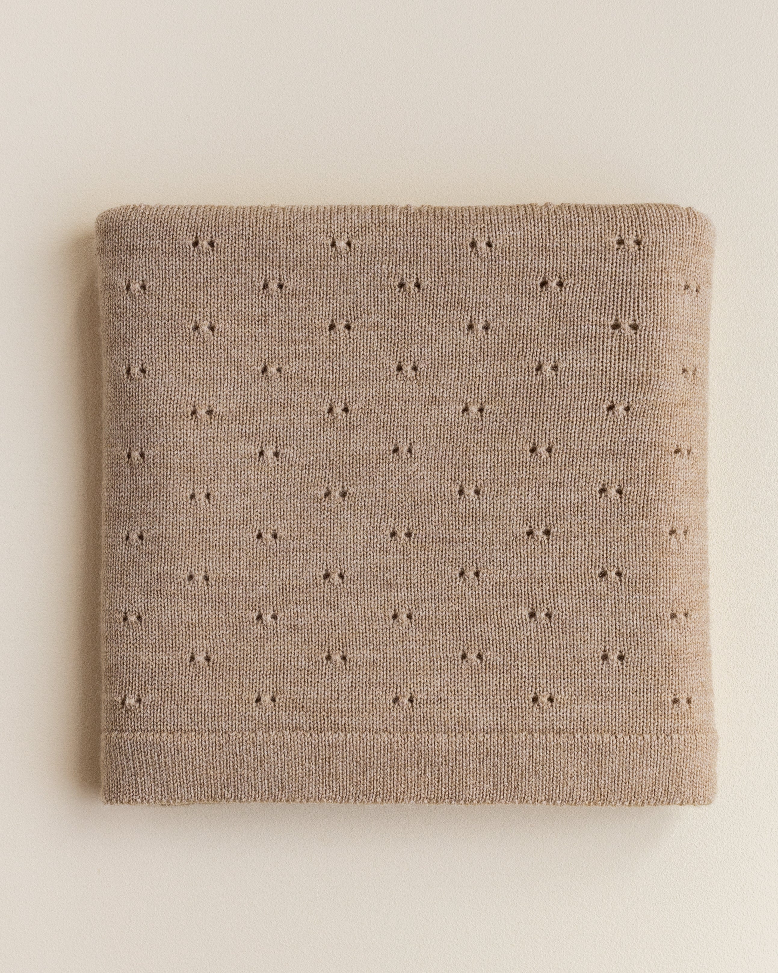 Hvid Hvid - Blanket Bibi - Sand - Pearls & Swines