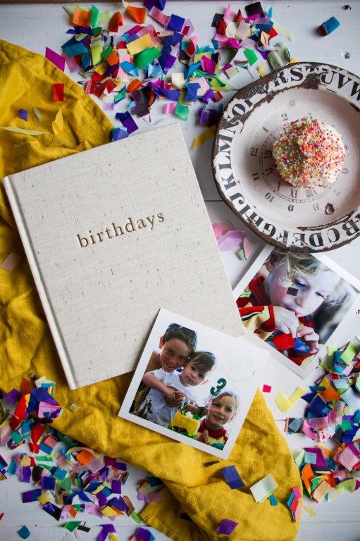 Write to me Write To Me Birthday Memories - Oatmeal Confetti - Pearls & Swines