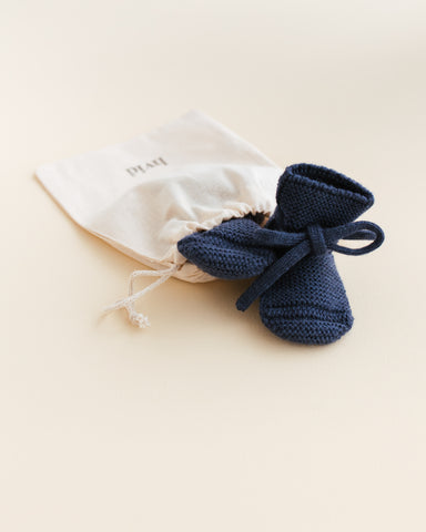 Hvid Hvid - Booties - Blue - Pearls & Swines