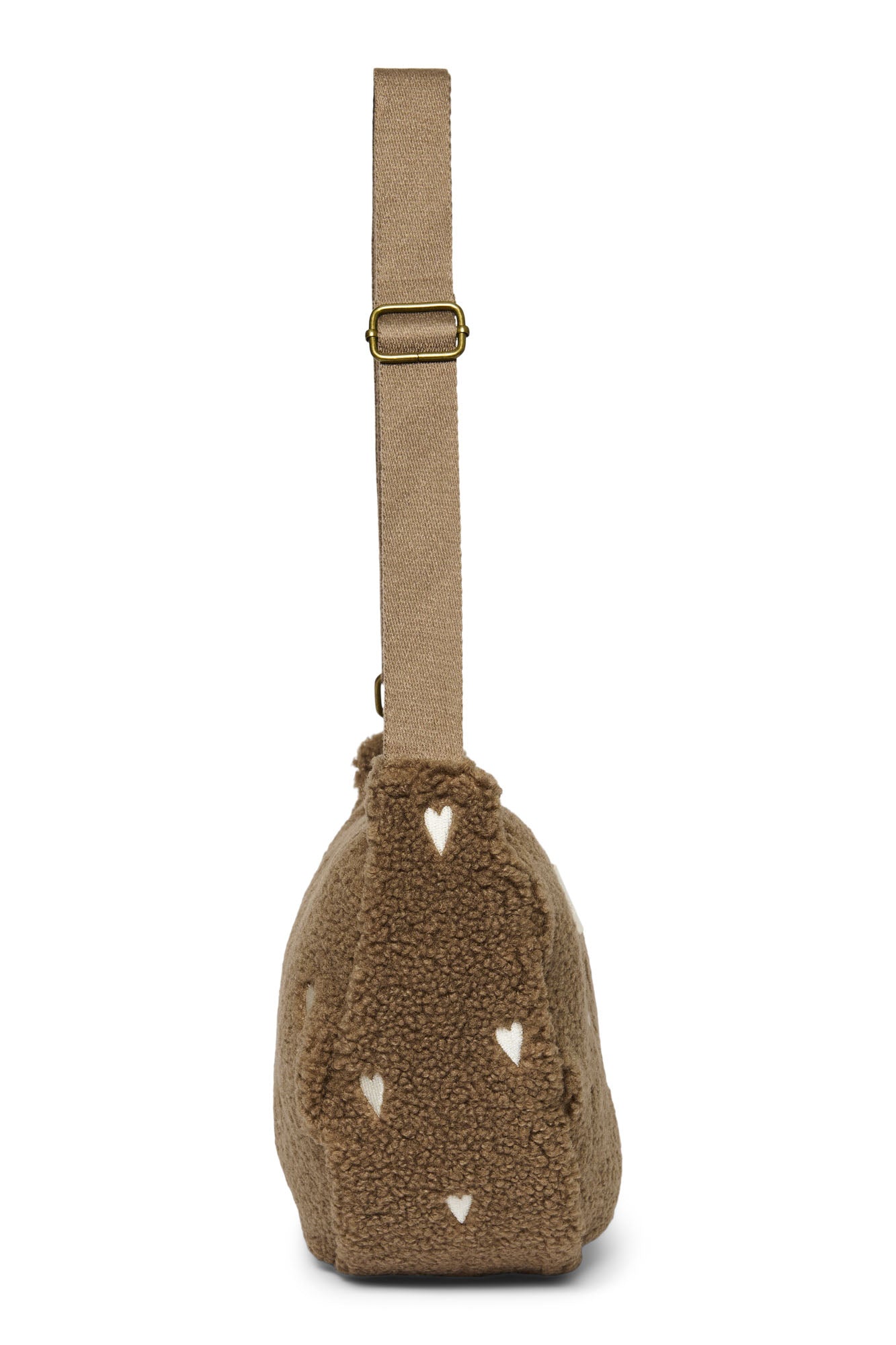 Pearls & Swines Studio Noos - Teddy Fanny Pack - Brown Hearts - Pearls & Swines