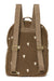 Pearls & Swines Studio Noos - Teddy Midi Backpack with Front Pocket - Brown Hearts - Pearls & Swines