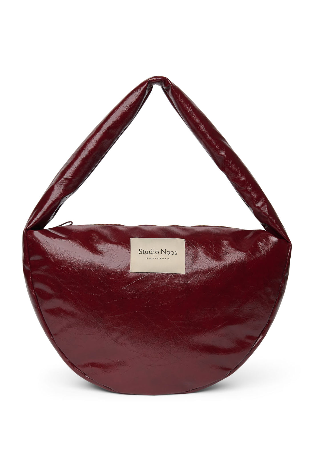 Pearls and Swines Studio Noos - Vegan Leather Cross Body Bag - Burgundy - Pearls & Swines