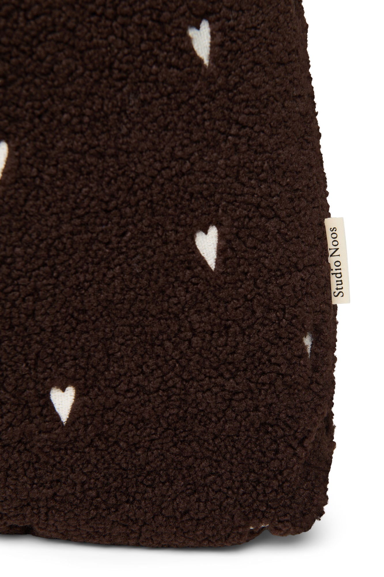 Pearls and Swines Studio Noos - Teddy Mom bag - Chocolate Hearts - Pearls & Swines