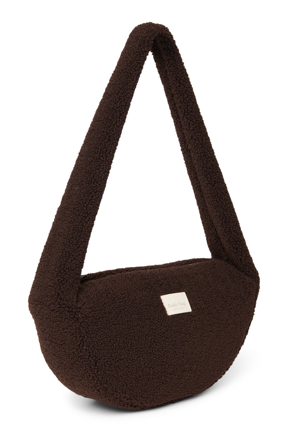 Pearls and Swines Studio Noos - Teddy Mini Cross Body Bag - Chocolate - Pearls & Swines