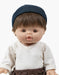 Minikane Minikane Baby Doll Bonnet Tico - Denim - Pearls & Swines