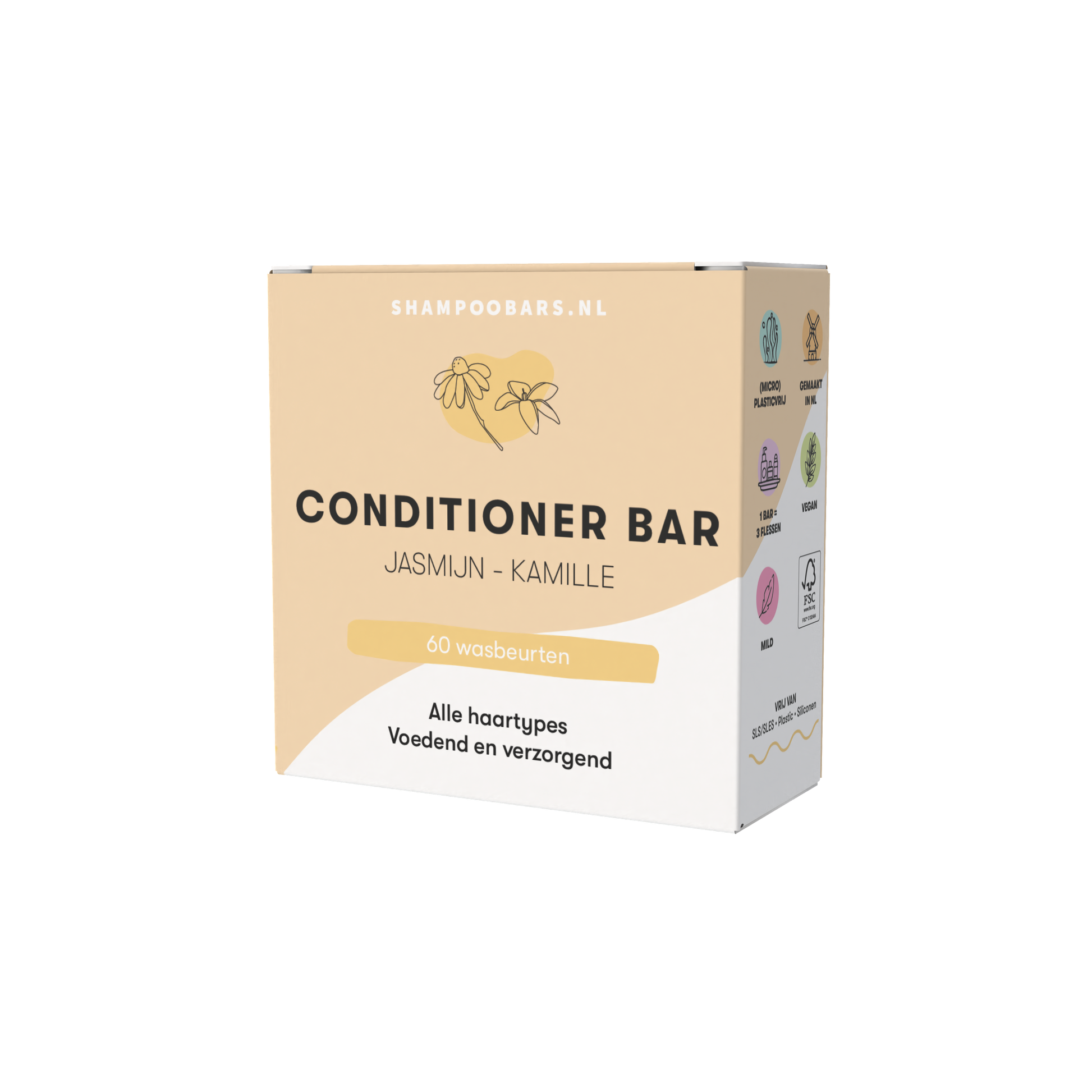 Shampoobars Shampoobars - Conditioner bar - Jamijn Kamille - Pearls & Swines