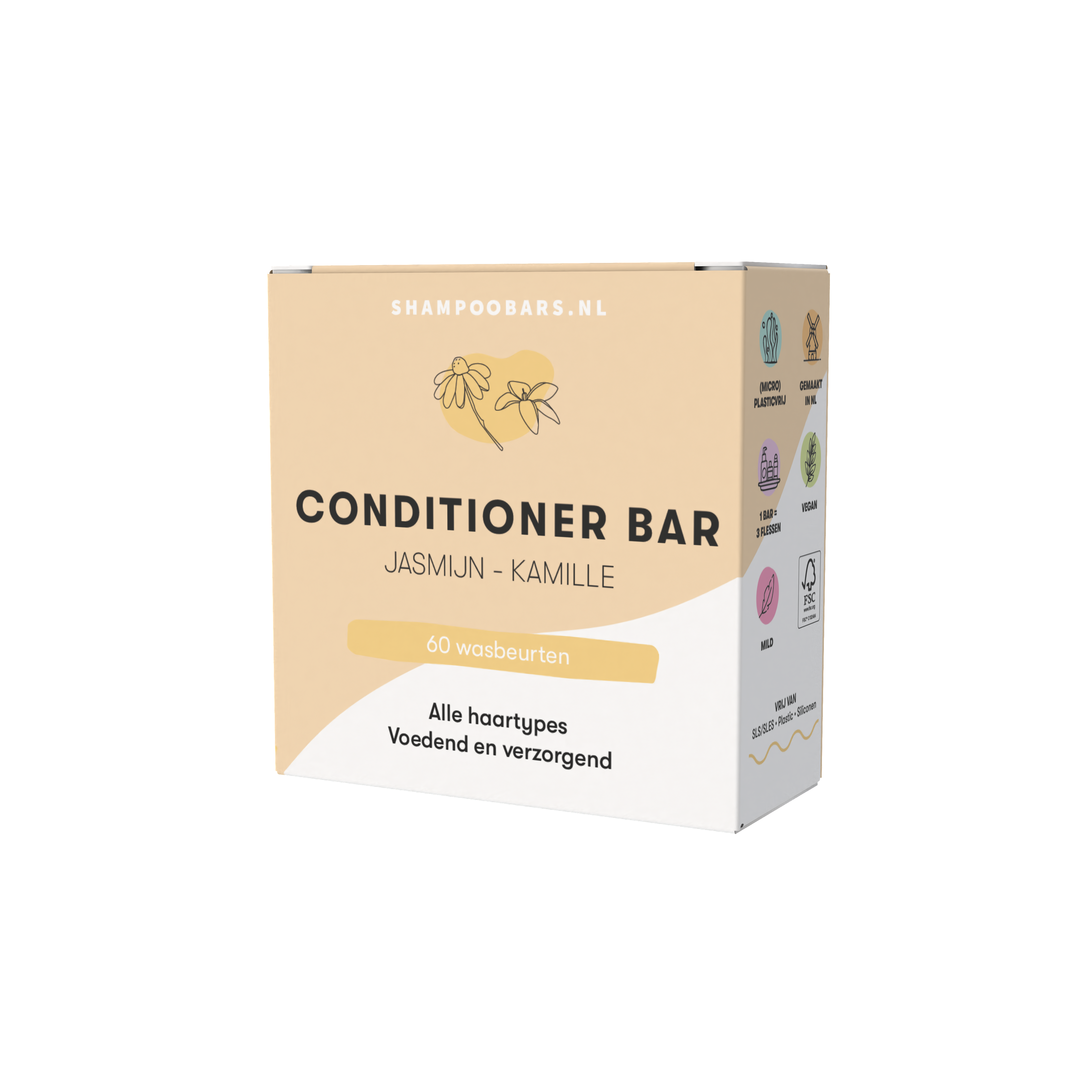 Shampoobars Shampoobars - Conditioner bar - Jamijn Kamille - Pearls & Swines