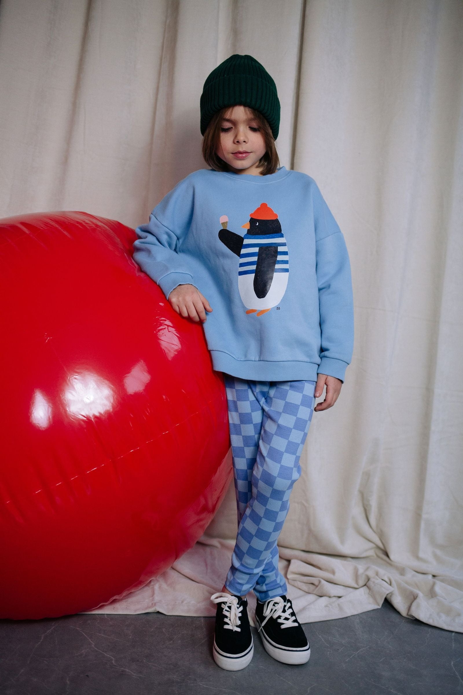 Daily Brat Daily Brat - Checkered Pants - For ever blue - Pearls & Swines