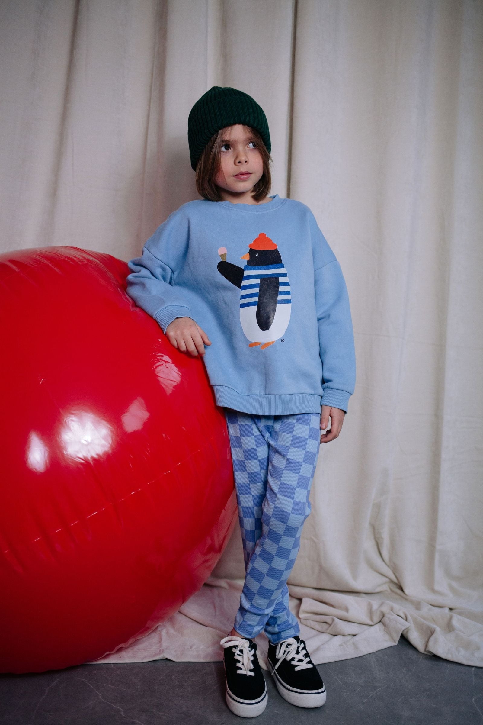 Daily Brat Daily Brat - Checkered Pants - For ever blue - Pearls & Swines